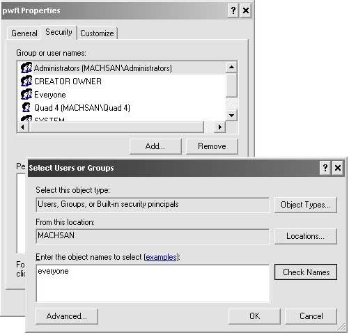 Ownership Settings