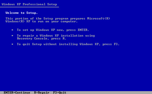 Xp Install 2