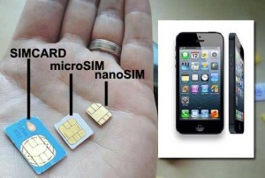מכשיר האייפון 5 דורש כרטיס Nano SIM
